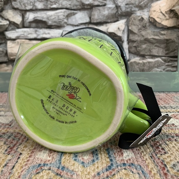 #15 Rae Dunn Wicked Witch Black Hat Get You My Pretty Wizard Oz Coffee Mug Cup - Picture 3 of 3